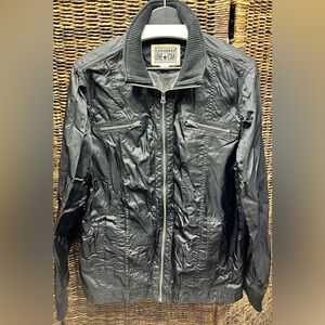 Converse Men's Black Lightweight Jacket- Medium,‎ Bomber Style